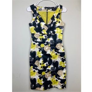 H&M Yellow and Black Dress